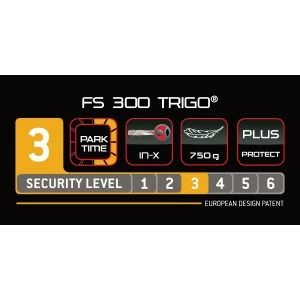 Antivol Pliable TRELOCK TRIGO FS 300 Long 100cm Rouge 3 Antivol Pliable TRELOCK TRIGO FS 300 Long 100cm Rouge – Image 3