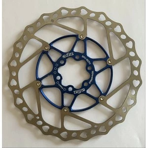 Disque De Frein A2Z Teppan-Yaki Heart 180mm 6 Trous Bleu 1 Disque De Frein A2Z Teppan-Yaki Heart 180mm 6 Trous Bleu