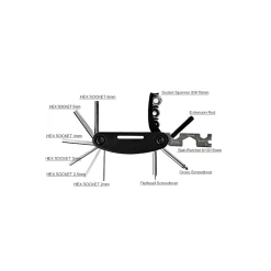 Outillage Multi Outils Atria 16 Fonctions -Promos Velo Sprinter Magasin outillage multi outils atria 16 fonctions atria sports 3
