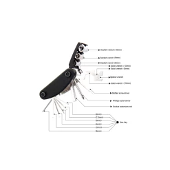 Outillage Multi Outils Atria 16 Fonctions -Promos Velo Sprinter Magasin outillage multi outils atria 16 fonctions atria sports 4