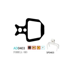 Plaquettes ASHIMA AD0403-SM Semi Metal FORMULA ORO K24 K18 PURO BIANCO -Promos Velo Sprinter Magasin plaquettes ashima ad0403 sm semi metal formula oro k24 k18 puro bianco 1