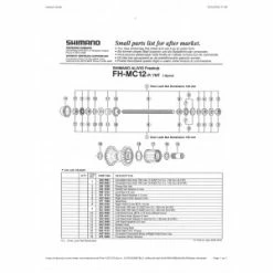1 Corps De Roue Libre SHIMANO Y3AP98020 FH-M290-7-MC12 Alivio Complete Freewheel Body -Promos Velo Sprinter Magasin 1 corps de roue libre shimano y3ap98020 fh m290 7 mc12 alivio complete freewheel body 1