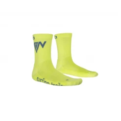 1 Paire De Chaussettes ION SOCKS MID POLE Jaune 43-46