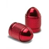 2 Bouchons De Valve BIKE PARTS Caps Shrader Rouge
