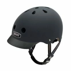 Casque Bol NUTCASE Street Supersolid Blackish T. M 56-60cm Noir Mat