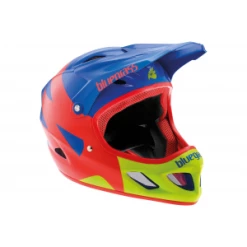 Casque Intégral BLUEGRASS EXPLICIT XL 60/62 Cm Bleu Rouge & Jaune