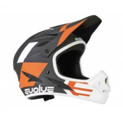 Casque Intégral EVOLVE STORM M 57/58cm Noir Matt & Orange