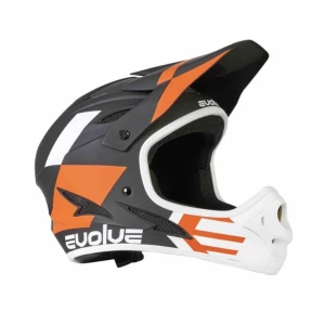 Casque Intégral EVOLVE STORM M 57/58cm Noir Matt & Orange 1 Casque Intégral EVOLVE STORM M 57/58cm Noir Matt & Orange