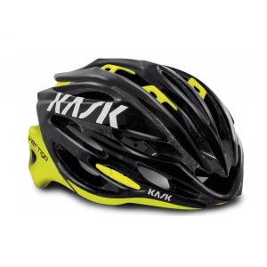 Casque Route KASK VERTIGO 2.0 L 59-62cm Noir Et Jaune 1 Casque Route KASK VERTIGO 2.0 L 59-62cm Noir Et Jaune