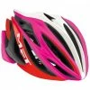 Casque Route MET STRADIVARIUS HES L 59-62cm Blanc Rose Ou Rouge