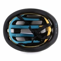 Casque Route POC VENTRAL AIR SPIN Taille S 50/56cm Uranium Black / Sulfur Yellow Matt -Promos Velo Sprinter Magasin casque route poc ventral air spin taille s 5056cm uranium black sulfur yellow matt 2