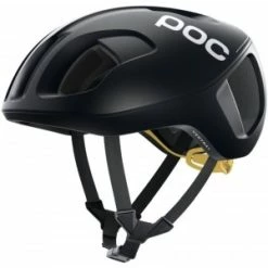Casque Route POC VENTRAL AIR SPIN Taille S 50/56cm Uranium Black / Sulfur Yellow Matt
