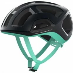 Casque Route POC VENTRAL LITE Taille M 54/59cm Uranium Black / Fluorite Green Matt
