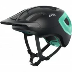 Casque Vtt POC AXION SPIN Taille M/L 55/58cm Uranium Black / Fluorite Green Matt