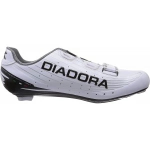 Chaussures Route DIADORA SPEED-VORTEX P.47 Blanc & Noir 2 Chaussures Route DIADORA SPEED-VORTEX P.47 Blanc & Noir – Image 2