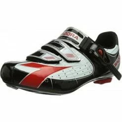 Chaussures Route DIADORA TORNADO P.40 Blanc Noir & Rouge 5 Chaussures Route DIADORA TORNADO P.40 Blanc Noir & Rouge -Promos Velo Sprinter Magasin chaussures route diadora tornado p40 blanc noir rouge 2