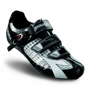 Chaussures Route DIADORA TRIVEX PLUS P.48 Argent/Noir/Blanc 2 Chaussures Route DIADORA TRIVEX PLUS P.48 Argent/Noir/Blanc – Image 2