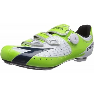 Chaussures Route DIADORA VORTEX-COMP P.44/46/47 Vert/Blanc/(bleu) 3 Chaussures Route DIADORA VORTEX-COMP P.44/46/47 Vert/Blanc/(bleu) – Image 3