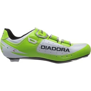 Chaussures Route DIADORA VORTEX-COMP P.44/46/47 Vert/Blanc/(bleu) 5 Chaussures Route DIADORA VORTEX-COMP P.44/46/47 Vert/Blanc/(bleu) – Image 5