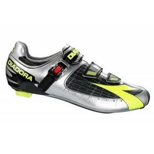 Chaussures Route DIADORA PRORACER 3 P.40/41/42/44/45/46/47 Noir/Argent/Jaune Fluo 3 Chaussures Route DIADORA PRORACER 3 P.40/41/42/44/45/46/47 Noir/Argent/Jaune Fluo – Image 3
