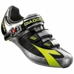 Chaussures Route DIADORA PRORACER 3 P.40/41/42/44/45/46/47 Noir/Argent/Jaune Fluo