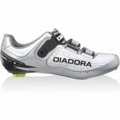Chaussures Route DIADORA PRORACER 3 P.40/41/42/45/46/47 Blanc/Argent/Noir 7 Chaussures Route DIADORA PRORACER 3 P.40/41/42/45/46/47 Blanc/Argent/Noir -Promos Velo Sprinter Magasin chaussures route diadora vortex comp p47 blancargentnoir 3