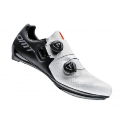 Chaussures Route DMT SH1 P.43 Noir & Blanc / Carbone Serrages BOA