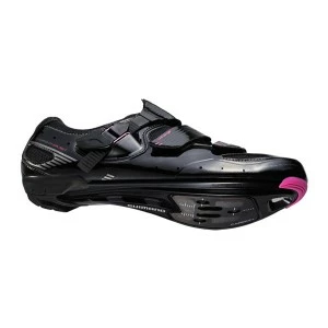 Chaussures Route Femme SHIMANO SH-WR62L Women P.38 Noir 2 Chaussures Route Femme SHIMANO SH-WR62L Women P.38 Noir – Image 2