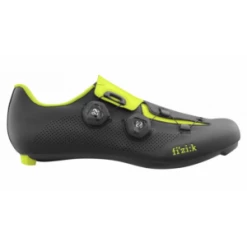 Fi'zi:k Chaussures Route FIZIK R3 ARIA Boa Man P.38 Noir & Jaune Fluo