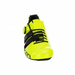 Chaussures Route GIRO FACTOR TECHLACE P.40 Jaune Fluo & Noir -Promos Velo Sprinter Magasin chaussures route giro factor techlace p40 jaune fluo noir 2