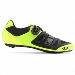 Chaussures Route GIRO SENTRIE TECHLACE P.40/41 Jaune Fluo & Noir -Promos Velo Sprinter Magasin chaussures route giro sentrie techlace p4041 jaune fluo noir 2