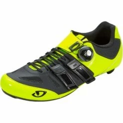 Chaussures Route GIRO SENTRIE TECHLACE P.40/41 Jaune Fluo & Noir