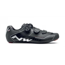 Chaussures Route NORTHWAVE EXTREME P.45 1/2 Noir Spd & Powerplay