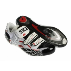 Chaussures Route SIDI LASER P.45/47 Blanc & Noir