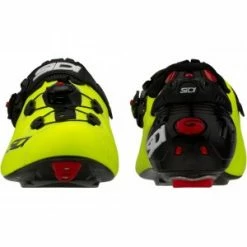 Chaussures Route SIDI WIRE 2 CARBON P.40 Jaune Fluo & Noir -Promos Velo Sprinter Magasin chaussures route sidi wire 2 carbon p40 jaune fluo noir 2