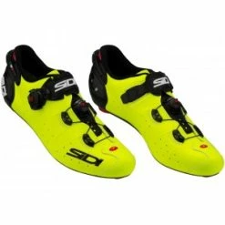 Chaussures Route SIDI WIRE 2 CARBON P.40 Jaune Fluo & Noir -Promos Velo Sprinter Magasin chaussures route sidi wire 2 carbon p40 jaune fluo noir 3