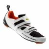 Chaussures Route/Triathlon MAVIC COSMIC ELITE TRI P. 38 Blanc Noir & Orange