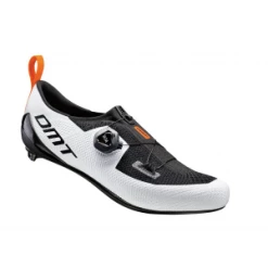 Chaussures Triathlon/Route DMT KT1 P.44 Blanc & Noir / Carbone Serrages BOA