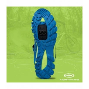 Chaussures VTT NORTHWAVE ESCAPE EVO P.46 Bleu & Lime 3 Chaussures VTT NORTHWAVE ESCAPE EVO P.46 Bleu & Lime – Image 3