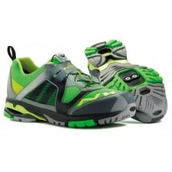 Chaussures VTT NORTHWAVE EXPLORER GTX P.40 Gris & Vert Gore Tex