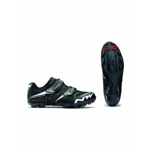 Chaussures VTT NORTHWAVE SPIKE EVO P.46 Noir 2 Chaussures VTT NORTHWAVE SPIKE EVO P.46 Noir – Image 2