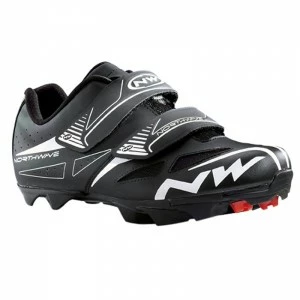 Chaussures VTT NORTHWAVE SPIKE EVO P.46 Noir 1 Chaussures VTT NORTHWAVE SPIKE EVO P.46 Noir
