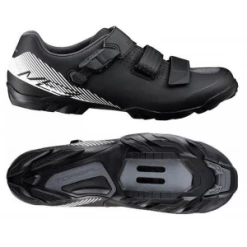 Chaussures VTT SHIMANO ME3 P.36/41/44 Noir & Blanc