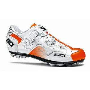 Chaussures Vtt SIDI CAPE P.39 Blanc & Orange Fluo 1 Chaussures Vtt SIDI CAPE P.39 Blanc & Orange Fluo