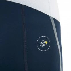 Cuissard Court LE COQ SPORTIF Bib Short Premium N°2 Tour De France T.XL/XXL Blanc & Bleu -Promos Velo Sprinter Magasin cuissard court le coq sportif bib short premium n2 tour de france txlxxl blanc bleu 5