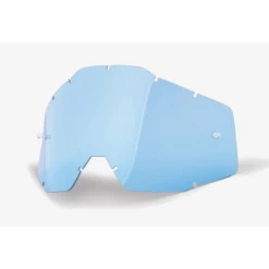 Ecran De Remplacement 100% RACECRAFT ACCURI STRATA Bleu Anti-buée
