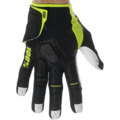 Gants 100% SIMI GLOVE Black Lime T. M/L -Promos Velo Sprinter Magasin gants 100 simi glove black lime t mlxl 50 2