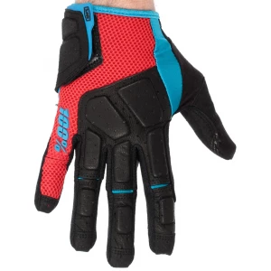 Gants 100% SIMI GLOVE Red Cyan T. S/M/XL 2 Gants 100% SIMI GLOVE Red Cyan T. S/M/XL – Image 2