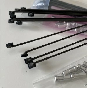 Kit 24 Rayons SHIMANO XTR M965R 12x252mm + 12x272mm 2 Kit 24 Rayons SHIMANO XTR M965R 12x252mm + 12x272mm – Image 2