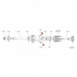 Kit Cliquets Corps Roue Libre MAVIC M40578 FTSL Pawls -Promos Velo Sprinter Magasin kit cliquets corps de roue libre mavic m40578 ftsl freehub body pawl 2